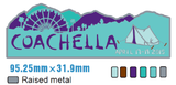 Coachella Music Festival Pin (Tiffany Blue)