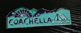 Coachella Music Festival Pin (Tiffany Blue)